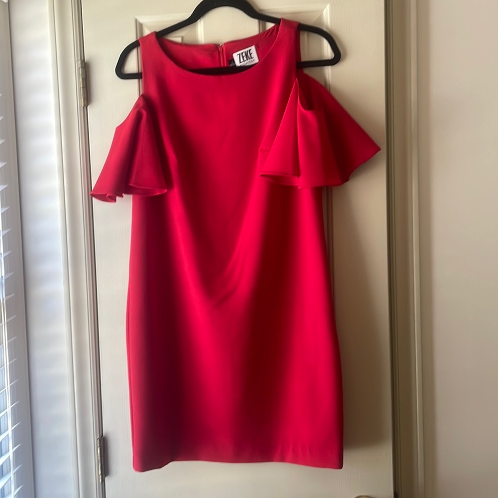 Zeke Collection | Red Cocktail Dress